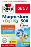 Doppelherz Magnesium 500+d3+k2 Depot Tabletten