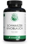 Green Naturals Schwarzer Knoblauch 750mg Kapseln vegan