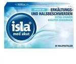 isla med akut Halspastillen bei Halsschmerzen und Erk&auml;ltung