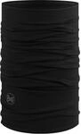 BUFF Multifunktionstuch Merino Lightweight SOLID black