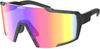 Scott Shield Compact Sunglasses marble black/teal chrome