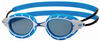 Zoggs Schwimmbrille Predator - Regular Fit - Farbe: Blue / White / Tint Smoke