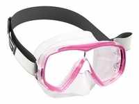 Cressi Estrella Jr TXLE-Strap Maske - Farbe: klar/pink