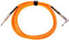 Ernie Ball 6079 Braided Instrument Cable, 3m (Neon Orange)