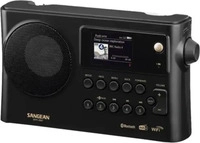 Sangean WFR-28BT Netzwerk Musik Digital Radio (schwarz)