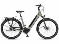Winora Sinus N5f eco City E-Bike Damen (27,5 " | 500Wh | grau) Größe: 44 cm