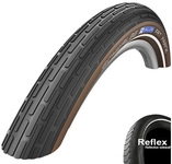 Schwalbe Fat Frank KevlarGuard Fahrradreifen (50-622 | Reflex | schwarz / braun)