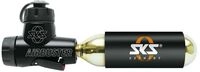 SKS Kartuschenpumpe Airbuster 125mm inklusive Pumpenhalterung (DV / AV / SV)