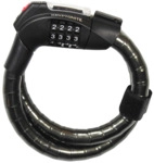 Kryptonite KryptoFlex 2080 ComboArmored Spiral Cable Lock (80cm | black)