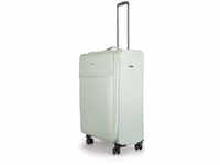 Stratic Reisekoffer Light + Trolley 80 cm erweiterbar 4 Rollen 90 l - Grün