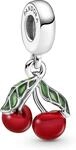 Pandora Asymmetrische Kirsche Charm-Anh&auml;nger 791583C01 Anh&auml;nger