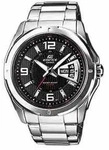 Casio EF-129D-1AVEF, Casio Edifice EF-129D-1AVEF Sportliche Herrenuhr Massives