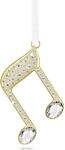 Swarovski Holiday Magic Musiknoten Ornament 5701279 Dekoration