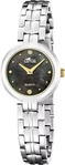 Lotus 19102/5, Lotus Old Money 19102/5 Damenarmbanduhr Perlmutt (Schwarz) female,