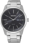 Seiko SNE527P1, Seiko Solar SNE527P1 Herrenarmbanduhr Solarbetrieb Schwarz male,
