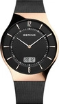 Bering 51640-166, Bering Radio controlled 51640-166 Herrenfunkuhr Schwarz male,