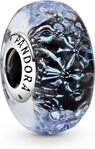 Pandora Welliges dunkelblaues Ozean Murano-Glas Charm 798938C00 Anh&auml;nger