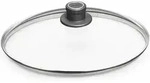 WOLL Sicherheitsglasdeckel Diamond Lite 32 cm Schwarz Transparent bruchfest