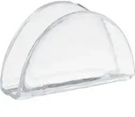 Leonardo Serviettenhalter Ciao halbrund Klarglas transparent modernes Design