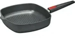 Norbert Woll Grillpfanne Titanium Nowo Induction Schwarz 28 x 6,5 x 28 cm abnehm...