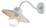 Elstead Klampenborg 1 Licht Wandlaterne weiss KLAMPENBORG-WHT