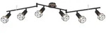 Globo 54802S-6H Xara I Strahler Metall Schwarz, 6X E14