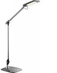 Pattaya Tischleuchte Aluminium Silbergrau, Led