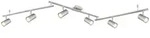 Robby Strahler Metall Nickel Matt, 6X Gu10