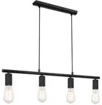 Globo 54008-4H Martha H&auml;ngeleuchte Metall Schwarz, 4X E27