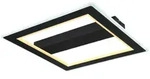 Globo 67269-30 Mattia Deckenleuchte Metall Schwarz Matt, Led