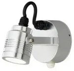 Wandleuchte/Strahler Monza silber, mit Sensor
