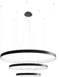 Sollux TH.138 Kronleuchter RIO 3 55/78/110 schwarz 3000K
