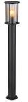 Gracey Au&szlig;enleuchte Edelstahl Schwarz Matt, 1X E27