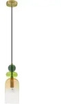 Nova Luce 9009235 Murano E14 Pendelleuchte Gold, Multifarben