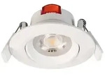 SMD-68-230V-2700K-rund Deckeneinbauleuchte IP20 Verkehrswei&szlig; RAL 9016