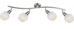 Elliott Led Strahler Metall Nickel Matt, 4X E14 Led