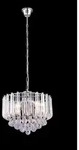 Globo 15303 Minnesota Luster Metall Verchromt, 4X E14