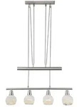 Elliott H&auml;ngeleuchte Metall Nickel Matt, 4X E14 Led