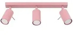 Sollux SL.2173 Deckenleuchte RING 3L rosa