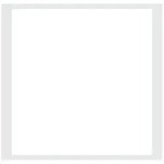 Einbaurahmen f&uuml;r LED Panel 620x620mm