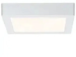 LED Panel Lunar eckig 225x225mm 3000K Wei&szlig; matt
