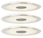 Premium LED Einbauleuchte Whirl Basisset rund 150mm 3x6W 3x450lm 230V dimmbar 3000K