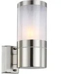 Xeloo Au&szlig;enleuchte Edelstahl Silber Gl&auml;nzend, 1X E27