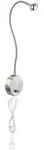 Globo 24109W Serpent Wandleuchte Metall Nickel Matt, Led