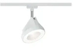 URail LED Schienenspot Arena Einzelspot 800lm 15W 2700K dimmbar 230V Wei&szlig; Chrom