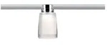 URail LED Schienenspot Safira Einzelspot 350lm 4,9W 2700K dimmbar 230V Chrom Klar