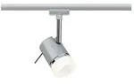 URail Schienenspot Pipe Einzelspot GU10 max. 10W dimmbar 230V Chrom matt Chrom