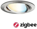 LED Einbauleuchte Smart Home Zigbee Nova Plus Coin schwenkbar rund 84mm 50&deg; Coin 6W