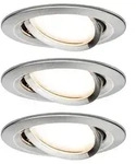 LED Einbauleuchte 3-Step-Dim Nova Coin Basisset schwenkbar rund 84mm 50&deg; Coin 3x6W