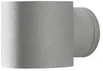 Halogenspot Modena silbergrau, rund, klares Glas